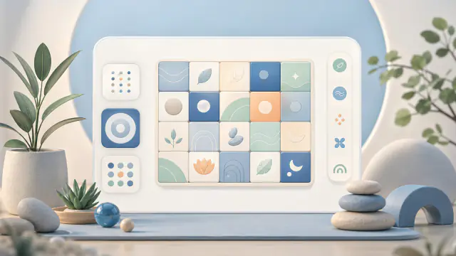 Illustration Kognify attention pour Jeux d'attention sans chrono