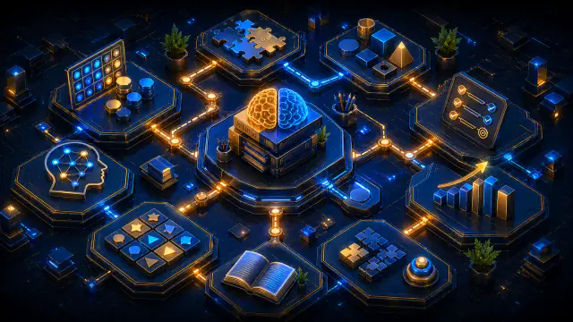 Illustration Kognify istruzione pour Giochi cognitivi per insegnanti