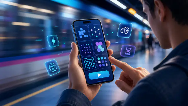 Illustration Kognify atencion pour Juegos cognitivos sin descarga en movil