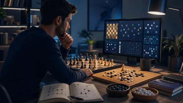 Illustration Kognify stratégie pour Jeux de stratégie abstraite en ligne