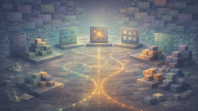 Illustration Kognify calma pour Giochi di logica senza cronometro online: gioca al tuo ritmo