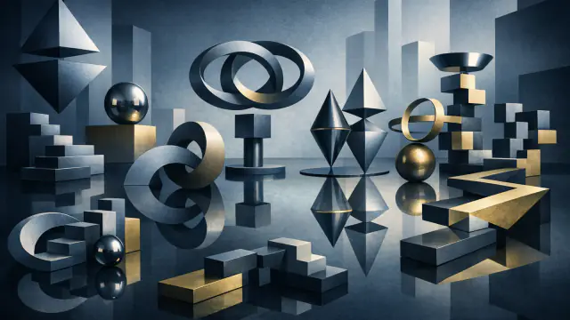 Illustration Kognify logique pour Raisonnement abstrait en ligne : matrices et patterns visuels